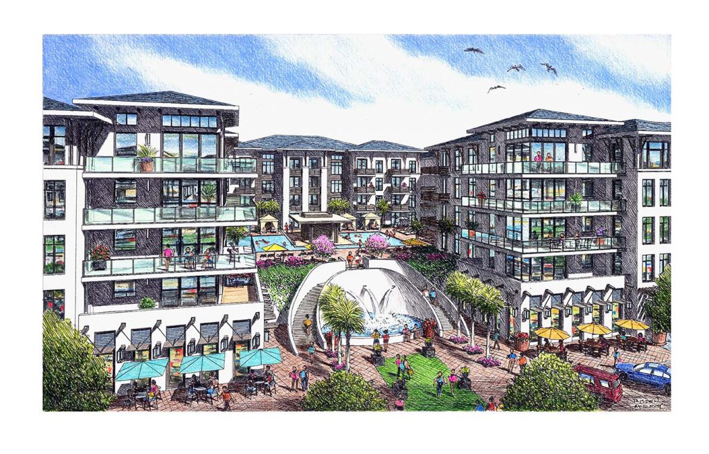 Rendering Front View